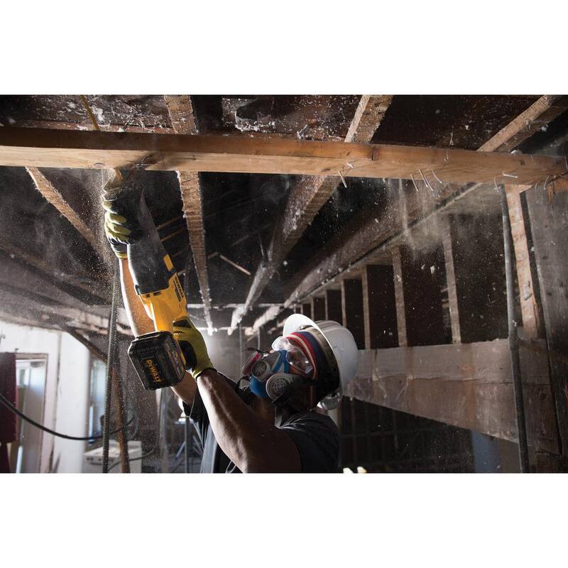 Juego de 5 hojas de sierra de vaivén bimetálicas DEWALT FLEXVOLT de 6 pulgadas y 6 TPI - DWAFV466