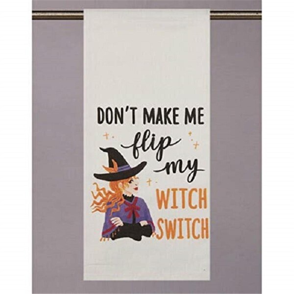 Tarifa 18 x 25 in. Flip My Witch Switch Kitchen Towel, 4PK - TA3676347