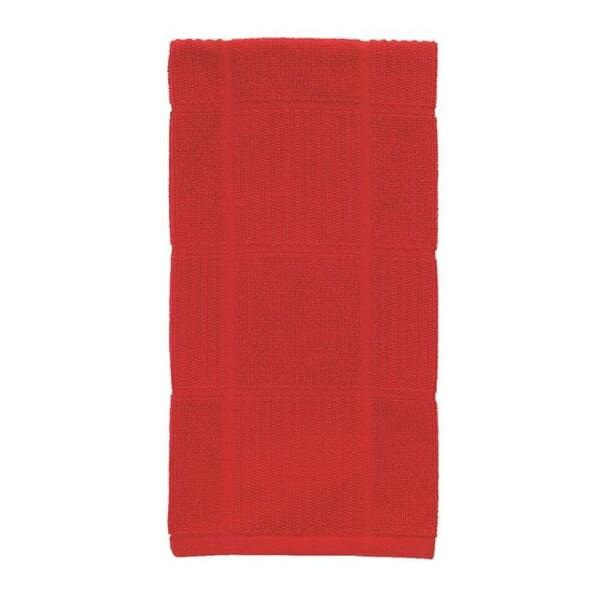 T-Fal T-Fal 6517387 Red Cotton Kitchen Towel - Pack of 6 - 6517387