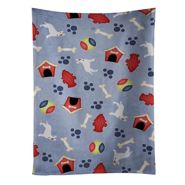 Carolines Treasures Dog House Collection Bull Terrier Kitchen Towel - BB4057KTWL