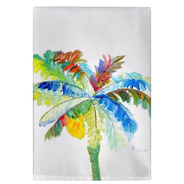 Betsy Drake Betsy Drake GT1094 Big Palm Guest Towel - GT1094