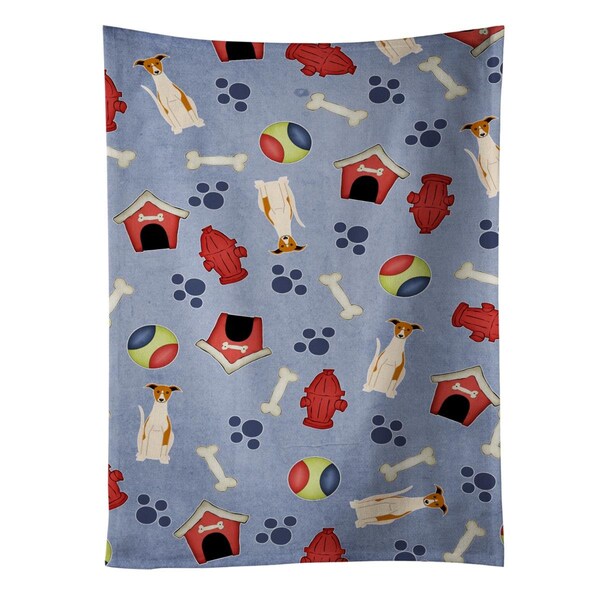 Carolines Treasures Dog House Collection Whippet Kitchen Towel - BB2712KTWL