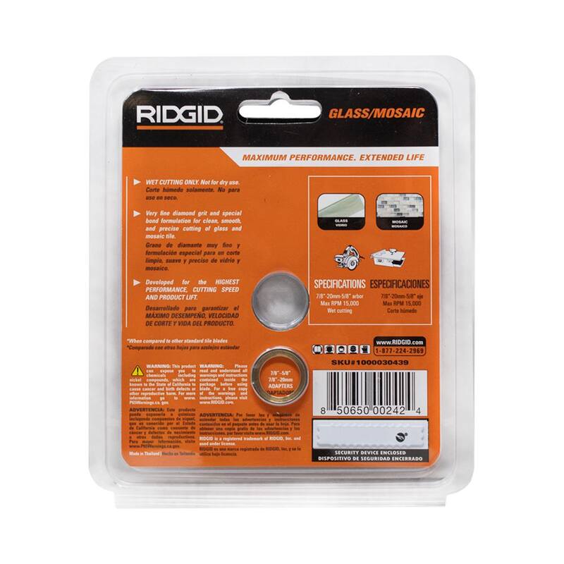 Hoja de vidrio para azulejos de 4 pulgadas - HD-GT40P