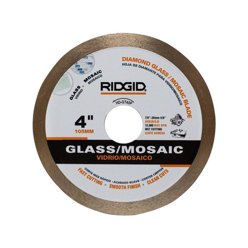 Hoja de vidrio para azulejos de 4 pulgadas - HD-GT40P