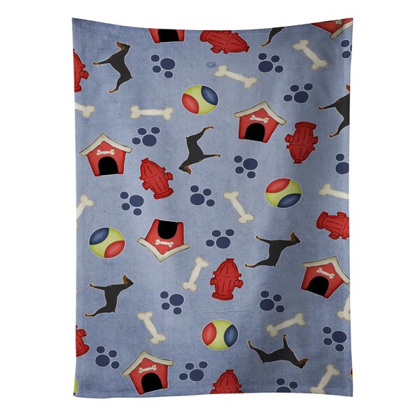 Carolines Treasures German Pinscher Dog House Collection Kitchen Towel - BB3913KTWL