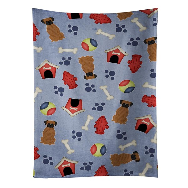 Carolines Treasures Dog House Collection Brindle Boxer Kitchen Towel - BB2730KTWL