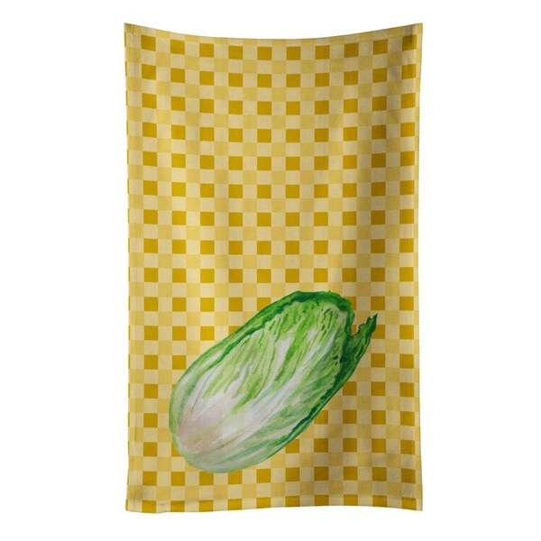 Carolines Treasures Chinese Cabbage on Basketweave Kitchen Towel - BB7196KTWL