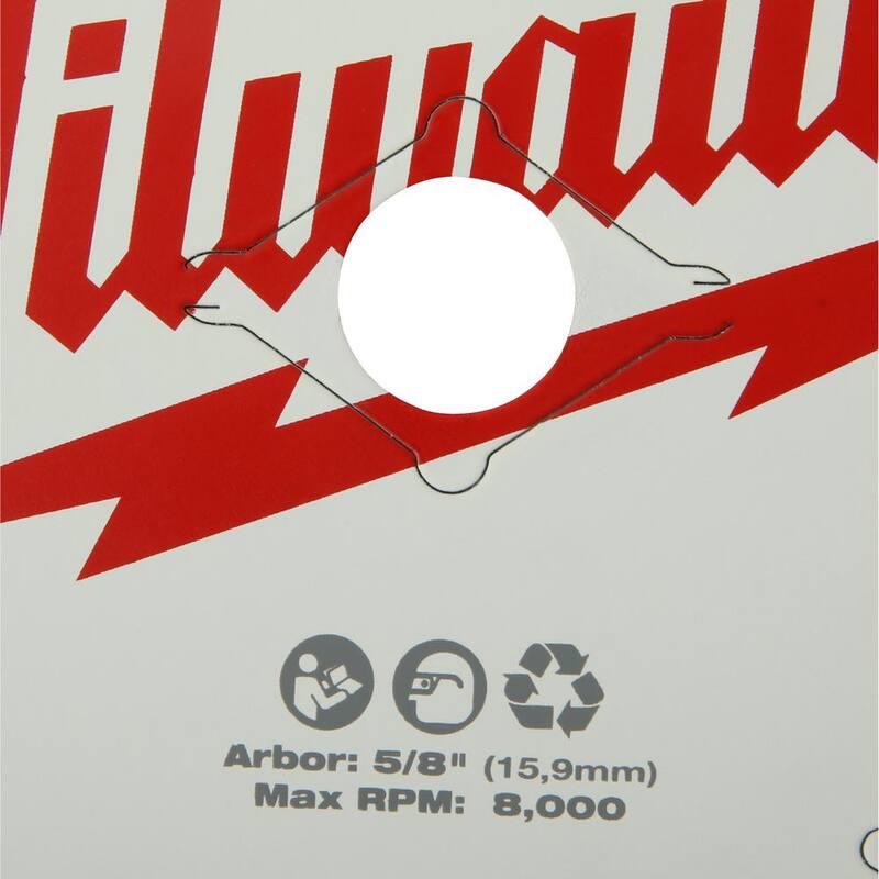 Milwaukee Hoja de sierra circular de acabado fino de 7-1/4 pulg. x 40 dientes (paquete de 2) - 48-40-0726-48-40-0726