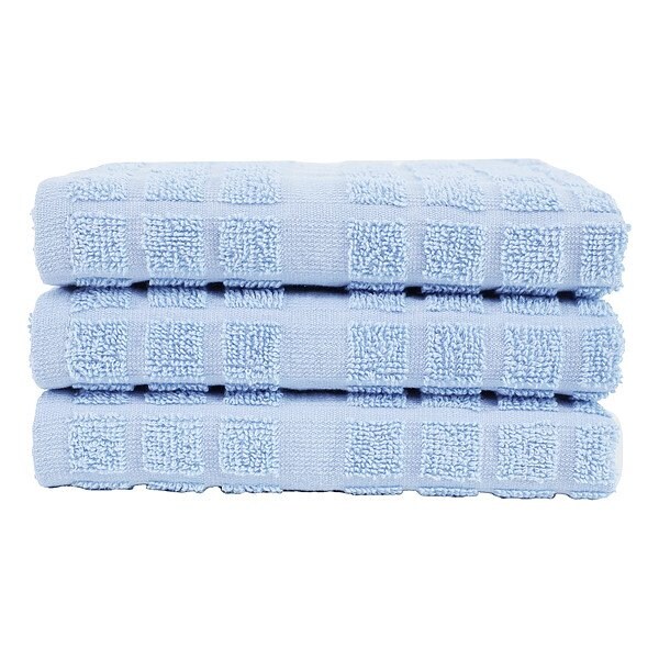 Martex Kitchen Towel, Blue, 25" L, 15" W, PK144 - 1C41637