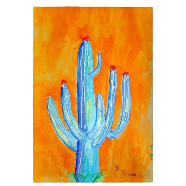 Betsy Drake Betsy Drake GT1110 Tall Cactus Guest Towel - GT1110