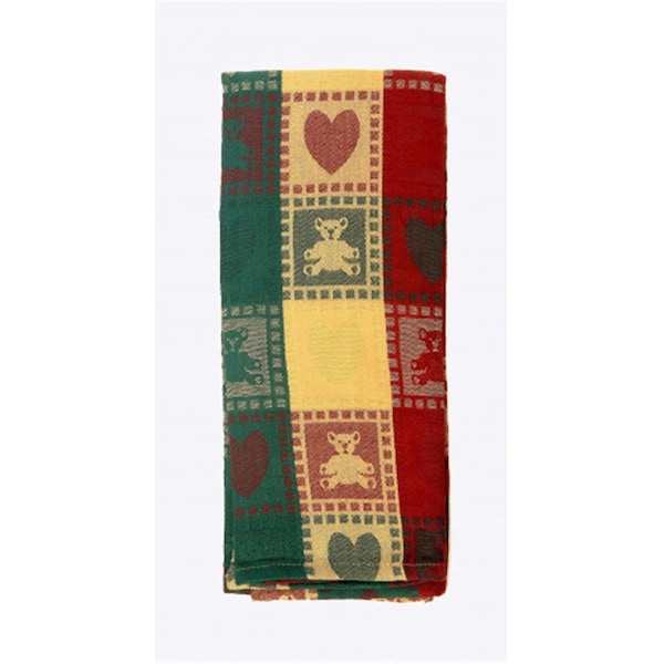 Mr. Mjs Trading AG-30227S-4 Tea Towels, Teddy Bear, 4PK - AG-30227S/4