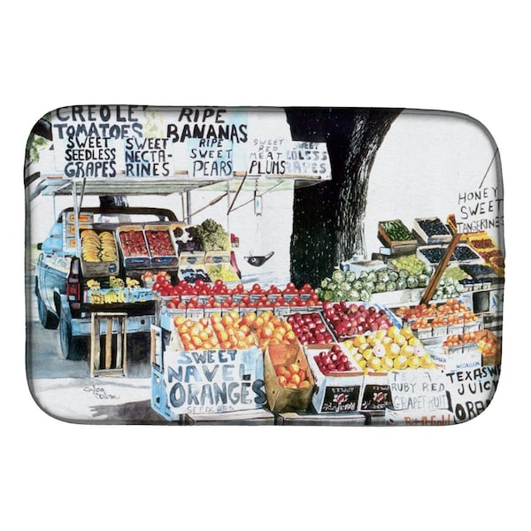 Carolines Treasures Fruit Stand Dish Drying Mat - 8054DDM