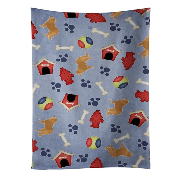 Carolines Treasures Caucasian Shepherd Dog Dog House Collection Kitchen Towel - BB3925KTWL