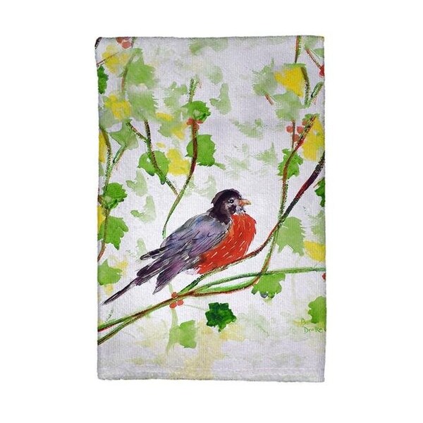 Betsy Drake Betsy Drake KT164 Robin Kitchen Towel - KT164