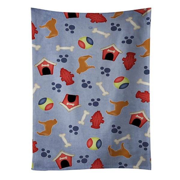 Carolines Treasures Leonberger Dog House Collection Kitchen Towel - BB3958KTWL