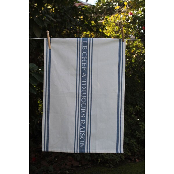 Elk Studio Le Chef Towels in Blue Set of 4 - TWL04/S4
