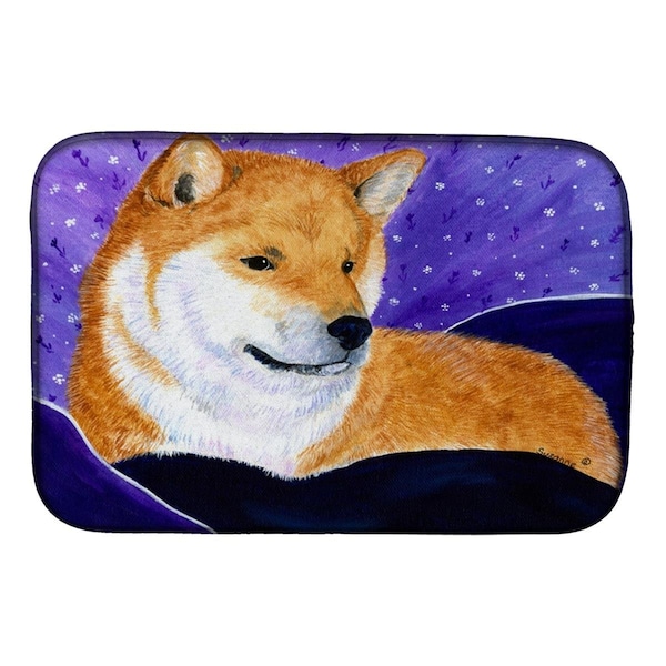 Carolines Treasures Shiba Inu Dish Drying Mat - SS8417DDM