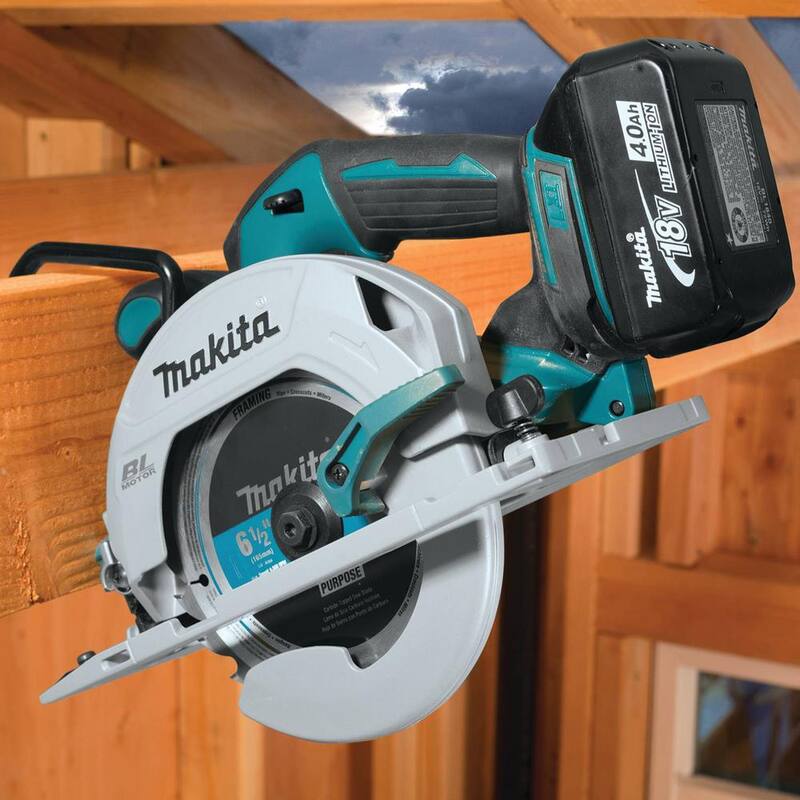 Makita 6-1/2 pulg. Hoja de sierra circular de punta de carburo (2 piezas) - T-01426