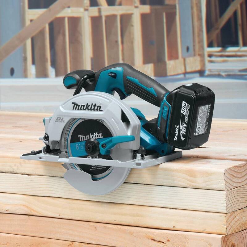 Makita 6-1/2 pulg. Hoja de sierra circular de punta de carburo (2 piezas) - T-01426