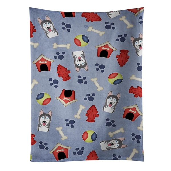 Carolines Treasures Dog House Collection Alaskan Malamute Kitchen Towel - BB3997KTWL