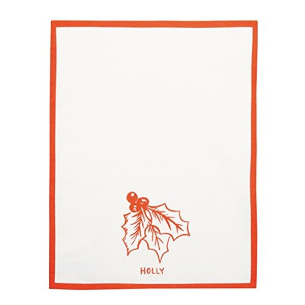 Bebida 18 x 25 in. Holly Kitchen Towel, Multi Color, 4PK - BE3676330