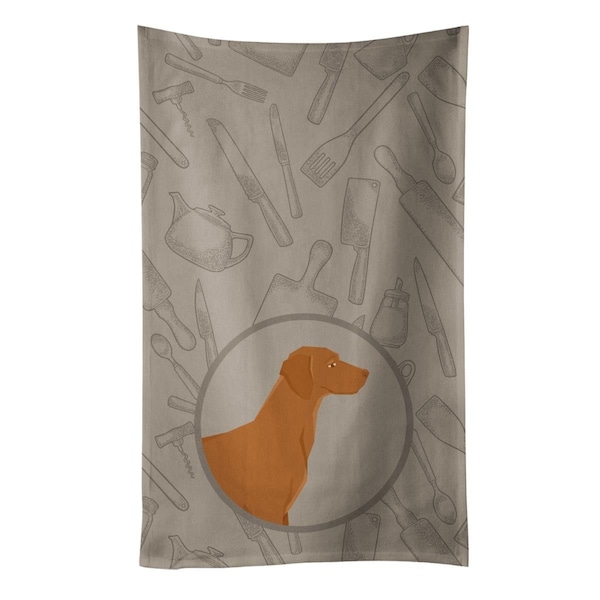 Carolines Treasures Vizsla in the Kitchen Kitchen Towel - CK2215KTWL