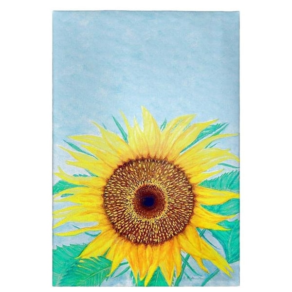 Betsy Drake Betsy Drake GT1003 Dicks Sunflower Guest Towel - GT1003