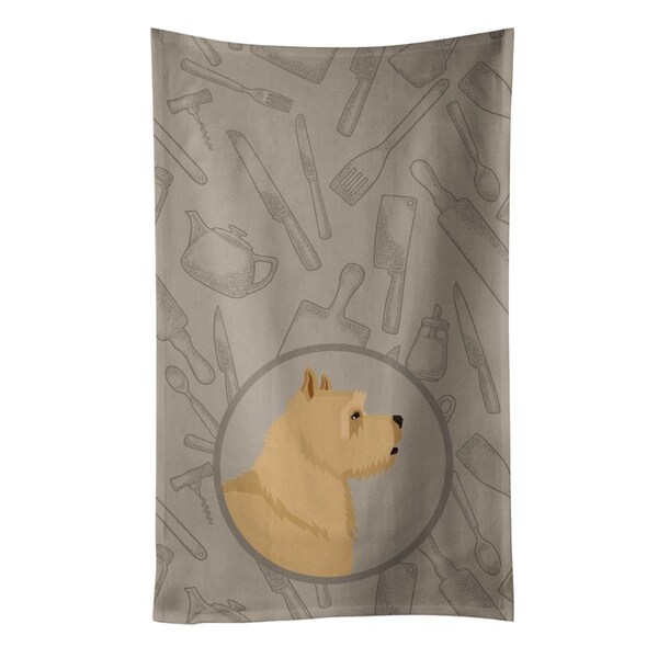 Carolines Treasures Norwich Terrier in the Kitchen Kitchen Towel - CK2198KTWL