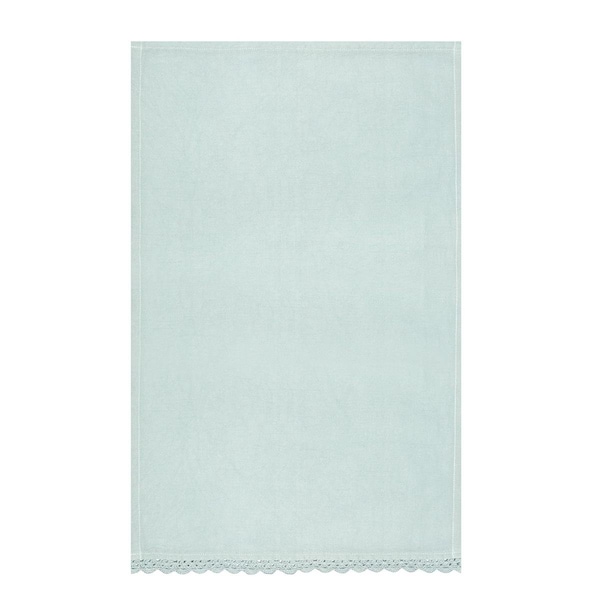 Heritage Lace Newport 17 x 26 in. Tea Towel, Aqua - NPTTA-1