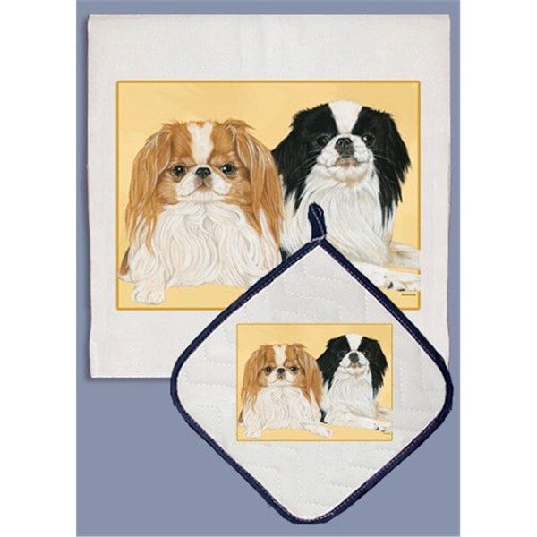 Pipsqueak Productions Japanese Chin Dish Towel And Pot Holder Set - DP710A