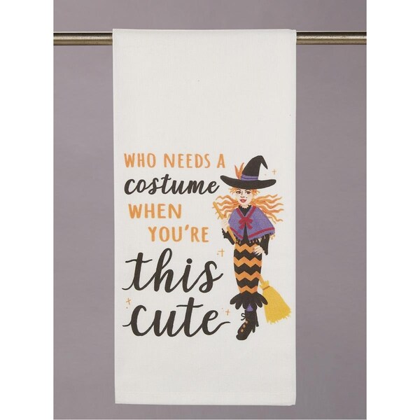 Tarifa 18 x 25 in. Who Needs A Costume Kitchen Towel, 4PK - TA3691838