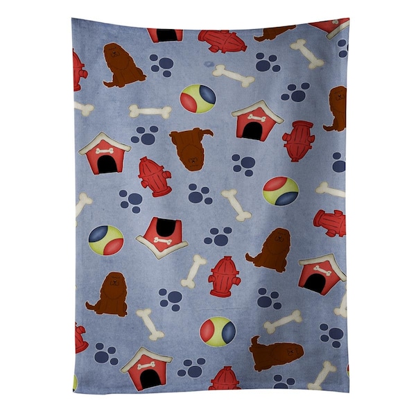 Carolines Treasures Dog House Collection Caucasian Shepherd Dog Kitchen Towel - BB2663KTWL