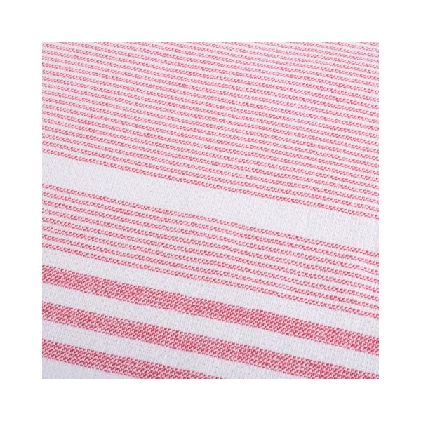 Hastings Home Set of 16 Kitchen Dish Cloth, 12.5x12.5", 100-percent Absorbent Cotton, Farmhouse Stripes , 4 Colors - 649607AJC