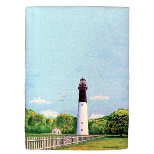 Betsy Drake Betsy Drake GT730 Hunting Island Lighthouse Guest Towel - GT730
