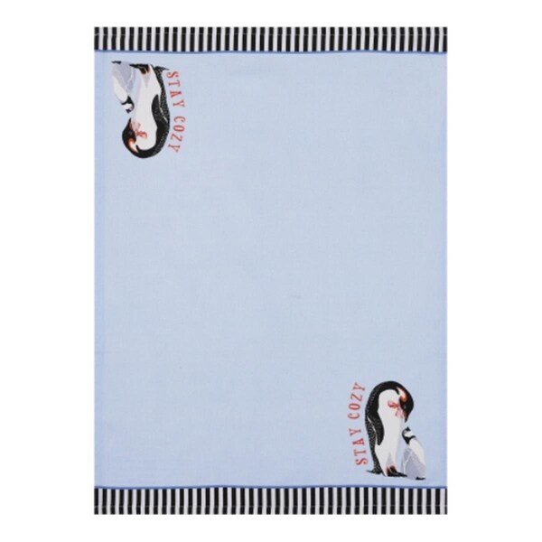 Peking Handicraft 18 x 25 in. Christmas Penguin Kitchen Towel, 4PK - 04YE46C
