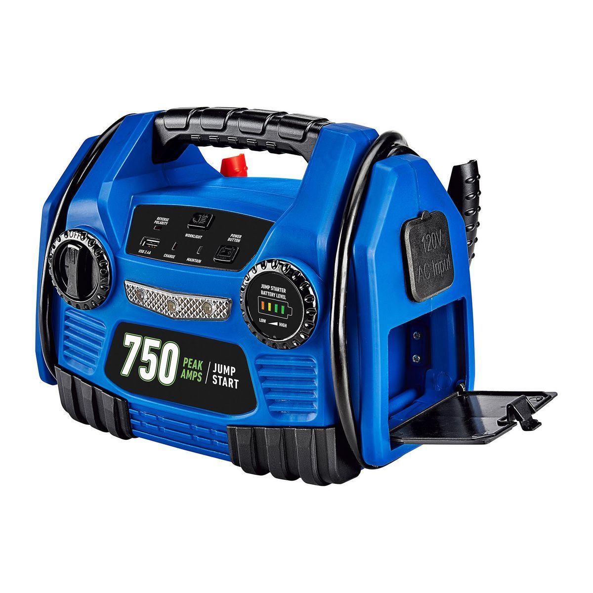 Arrancador de batería portátil de automóvil Cen-Tech con pico de 750 amperios y paquete de energía - 57209