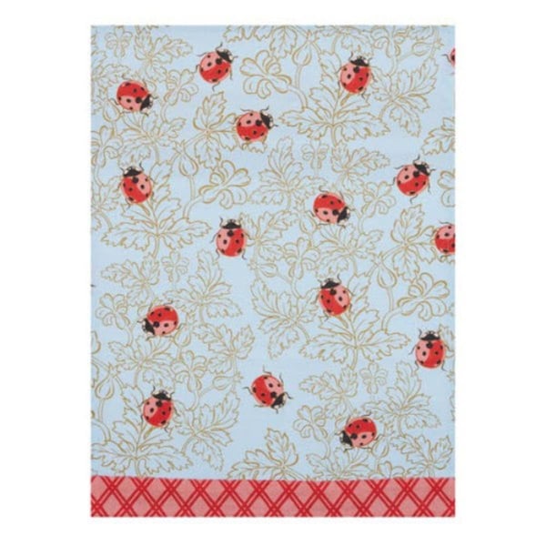 Tarifa 18 x 25 in. Ladybugs Kitchen Towel, 4PK - TA3119127