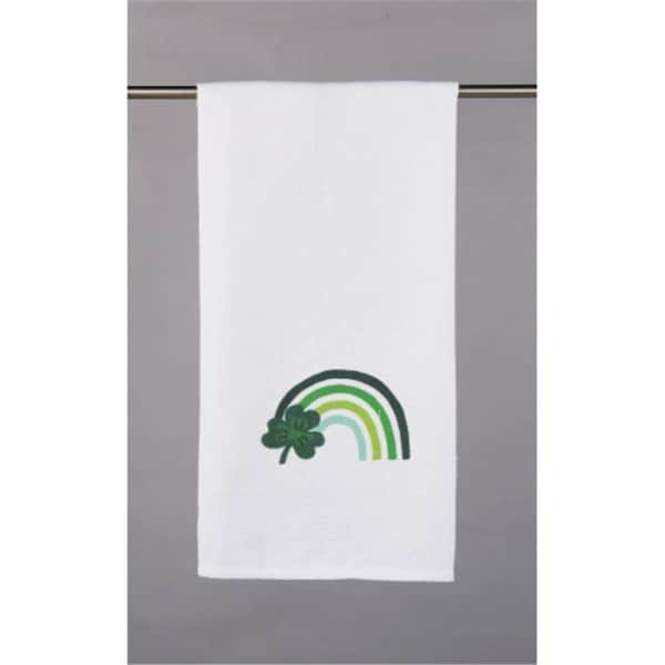 Peking Handicraft 18 x 25 in. Irish Rainbow Kitchen Towel, 4PK - 04TG952WC