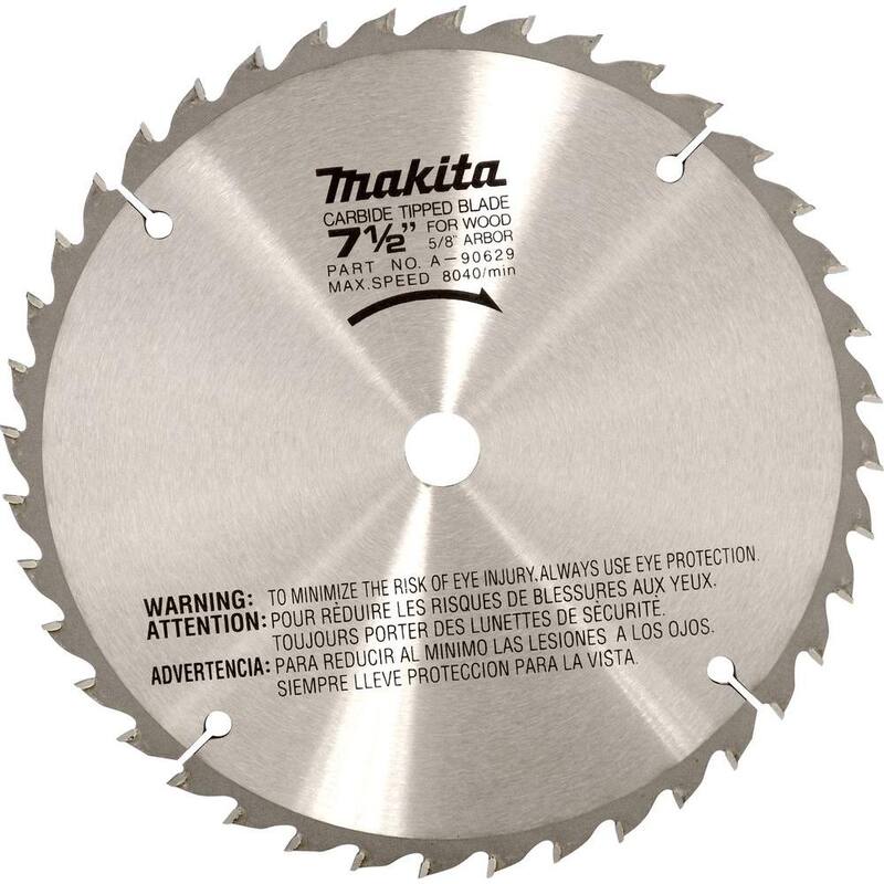 Makita 7-1/2 pulgadas 40T Hoja de sierra ingleteadora - A-90629