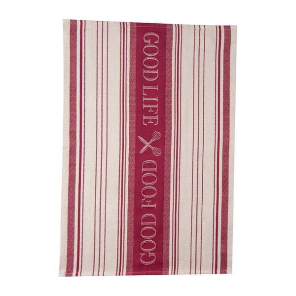 Kay Dee 18 x 28 in. Marsala Cotton Tea Towel, 6PK - 6661730