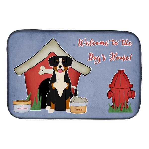 Carolines Treasures Dog House Collection Entlebucher Dish Drying Mat - BB2792DDM