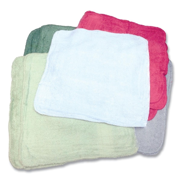 Monarch 12 x 12 in. Qwick Wick Terry Towel, Assorted Color - MNHN030C1025