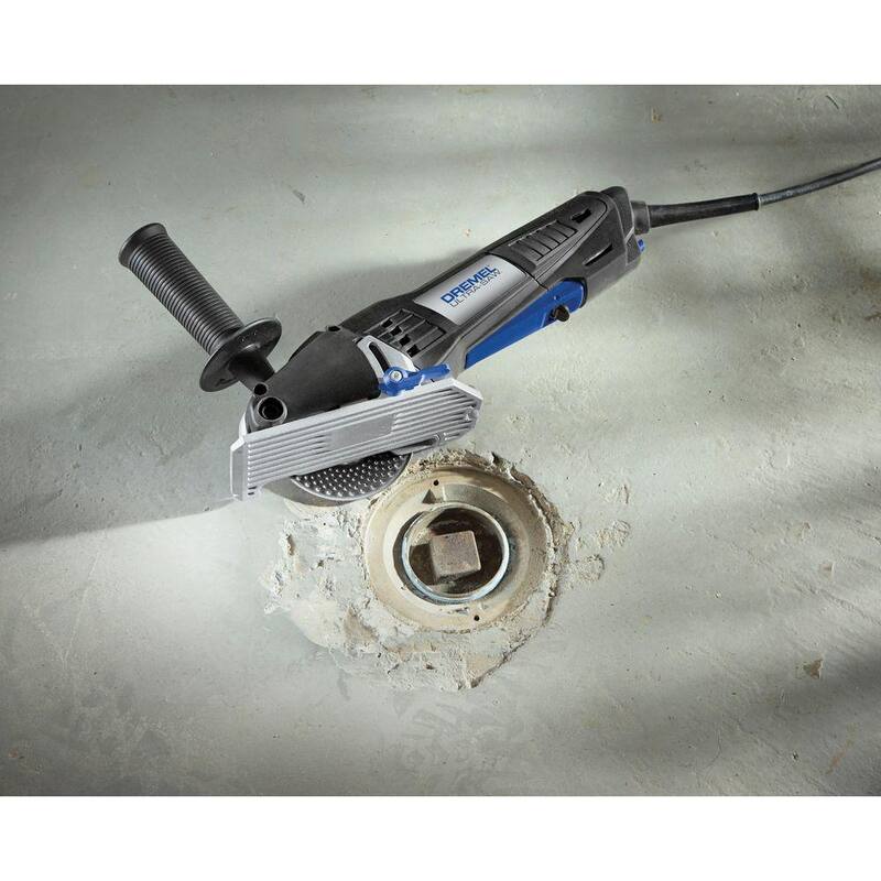 Dremel Ultra-Saw 4 in. Rueda de preparación de superficie de concreto y mortero Delgado con Chips de Diamante - US410-01