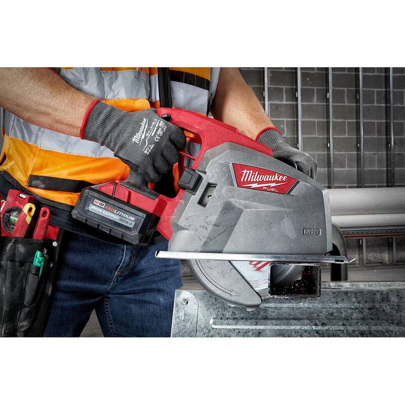Milwaukee 9 pulgadas x 72 dientes de carburo Hoja circular para cortar aluminio - 48-40-4355