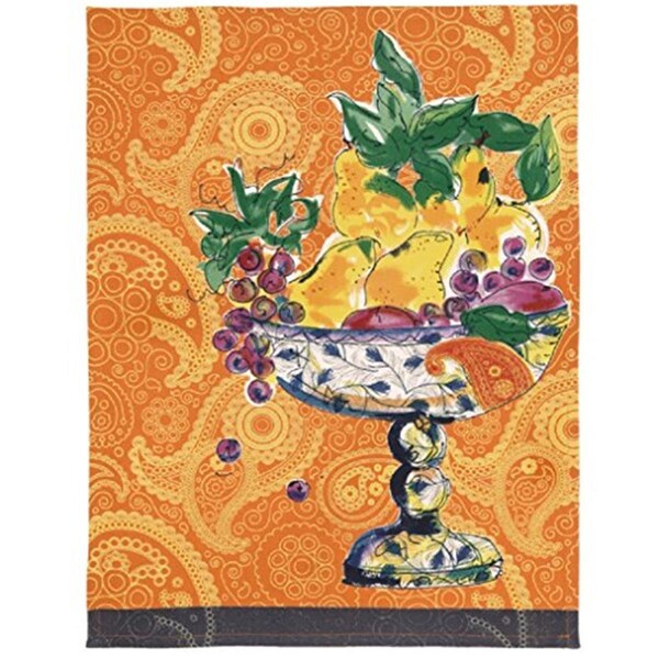 Tarifa 18 x 25 in. Fruit Bowl Kitchen Hand Towel, 4PK - TA3115536