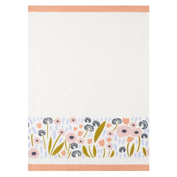 Peking Handicraft 18 x 25 in. Floral Recollection I Kitchen Towel, 4PK - 04EO55AC