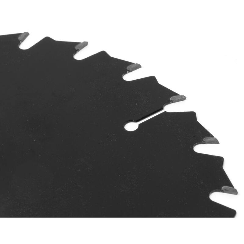 Hoja de sierra circular profesional de 6.5 pulgadas, 24 dientes de carburo y delgada con revestimiento de PTFE - BL6525.