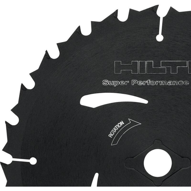 Hilti SPX 7-1/4 pulgadas, 24 dientes por pulgada, hoja de sierra circular para armazones con punta de carburo (15 piezas) - 3595072