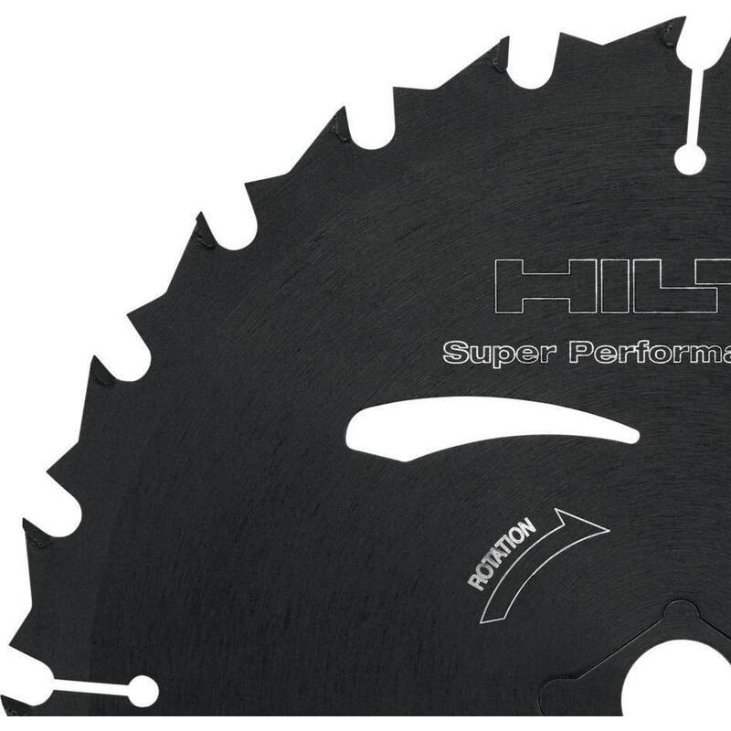 Hilti SPX 7-1/4 pulgadas, 24 dientes por pulgada, hoja de sierra circular para armazones con punta de carburo (15 piezas) - 3595072