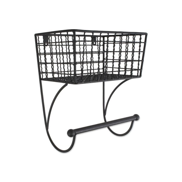 Fastfood Black Farmhouse Towel Rack - Small - FA2567659